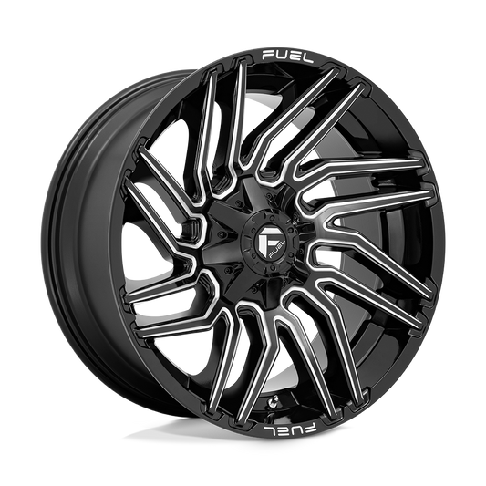 D773 22X10 8X170 G-BLK-MILL -18MM