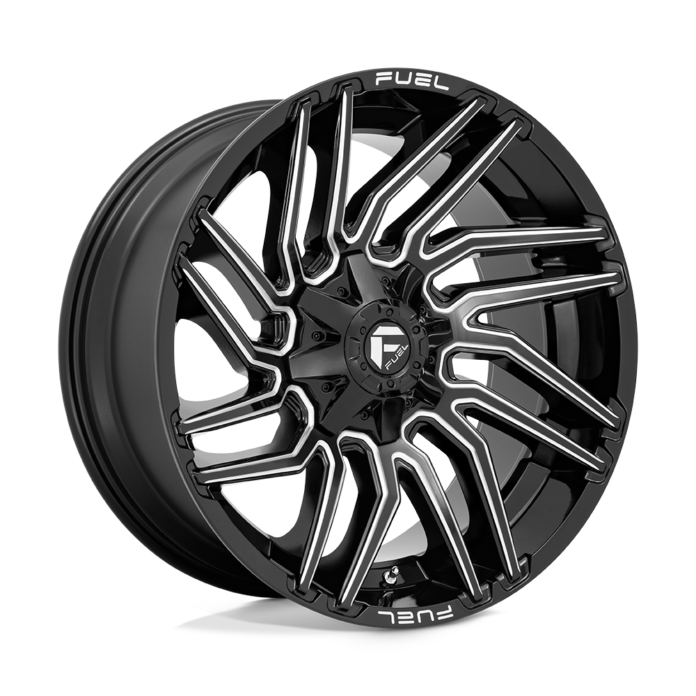 D773 22X10 8X6.5 G-BLK-MILL -18MM