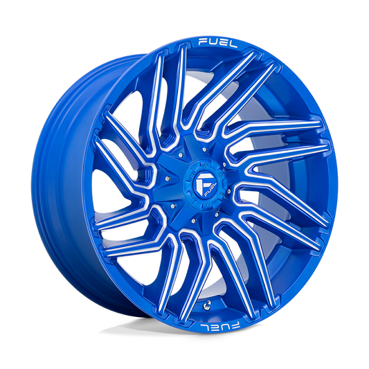 D774 22X10 8X180 BLUE-MILL -18MM