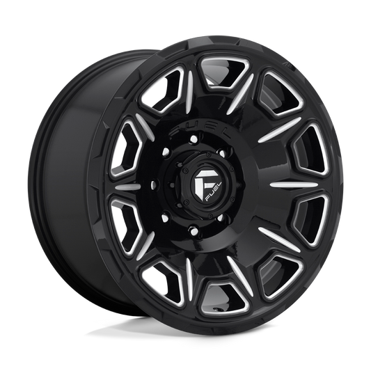 D688 20X10 8X6.5 GL-BLK-MIL -18MM
