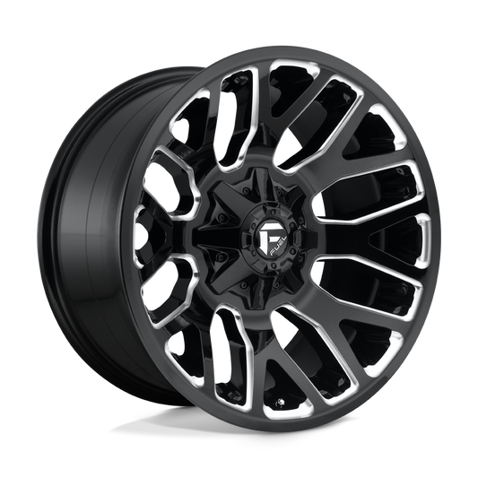 D623 20X10 5X4.5/5.0 GL-BLK-MIL -18MM