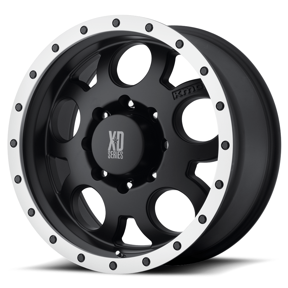 XD125 18X9 5X5.0 M-BLK MACH 18MM