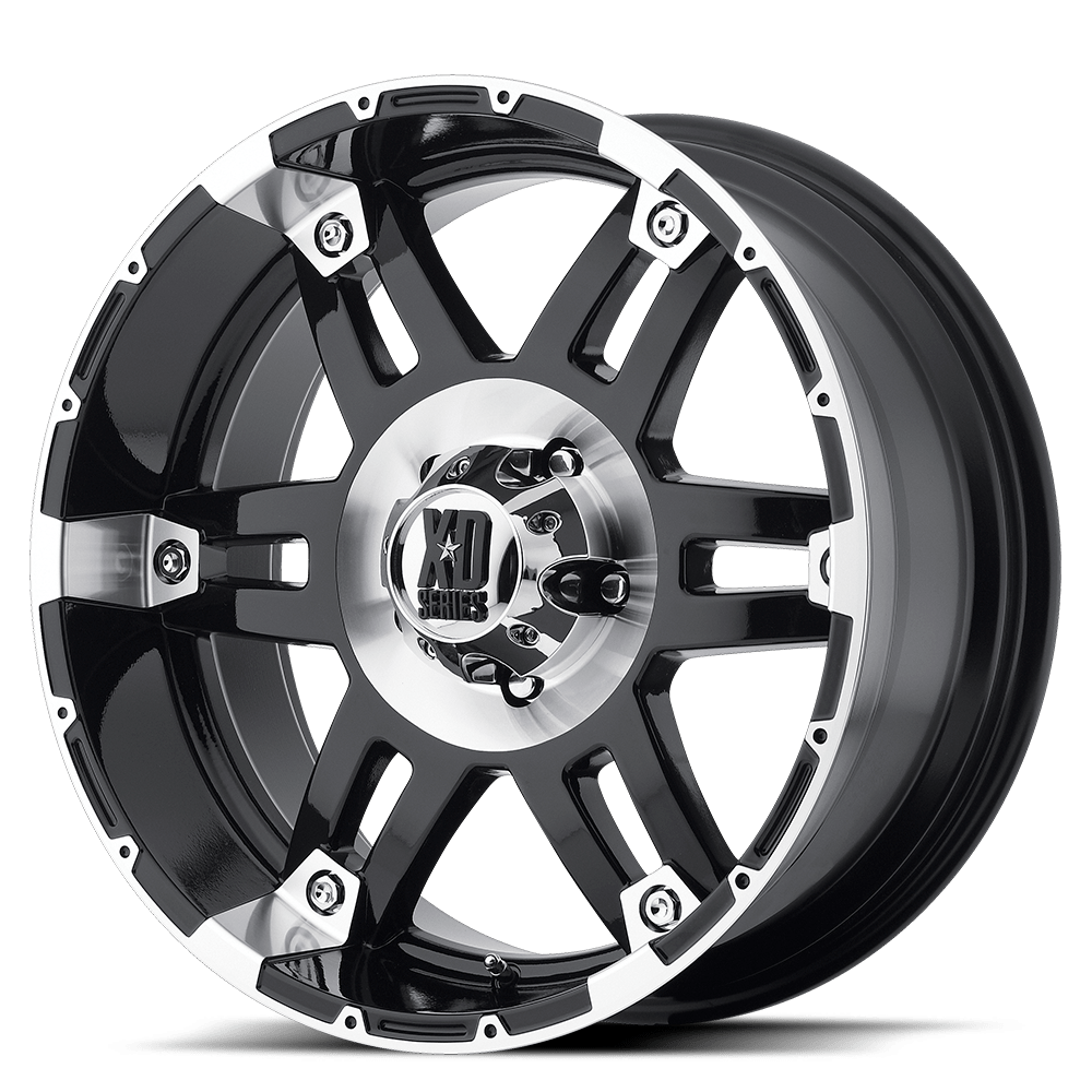XD797 17X8 5X5.0 G-BLK MACH 18MM