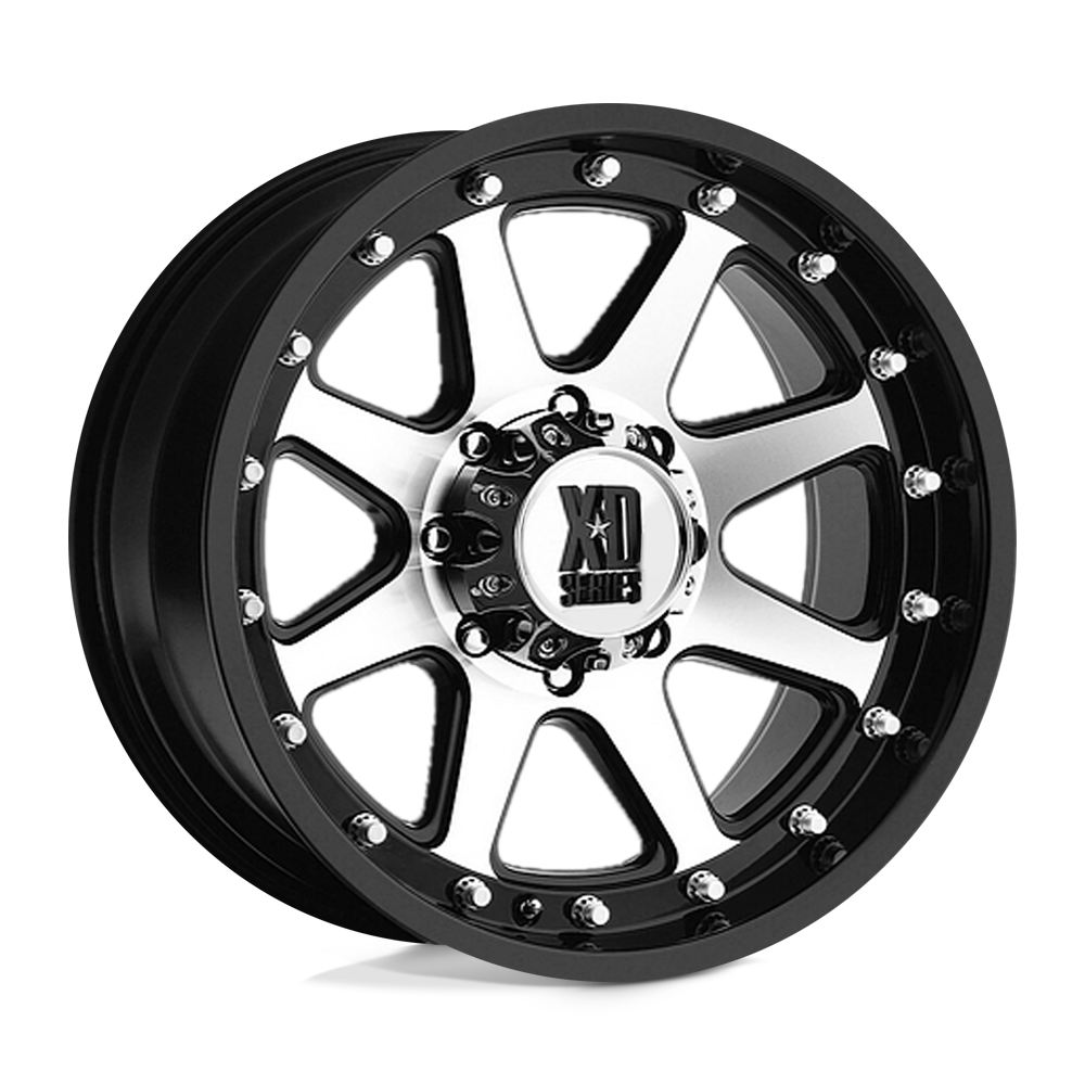 XD798 18X9 8X180 M-BLK MACH 18MM