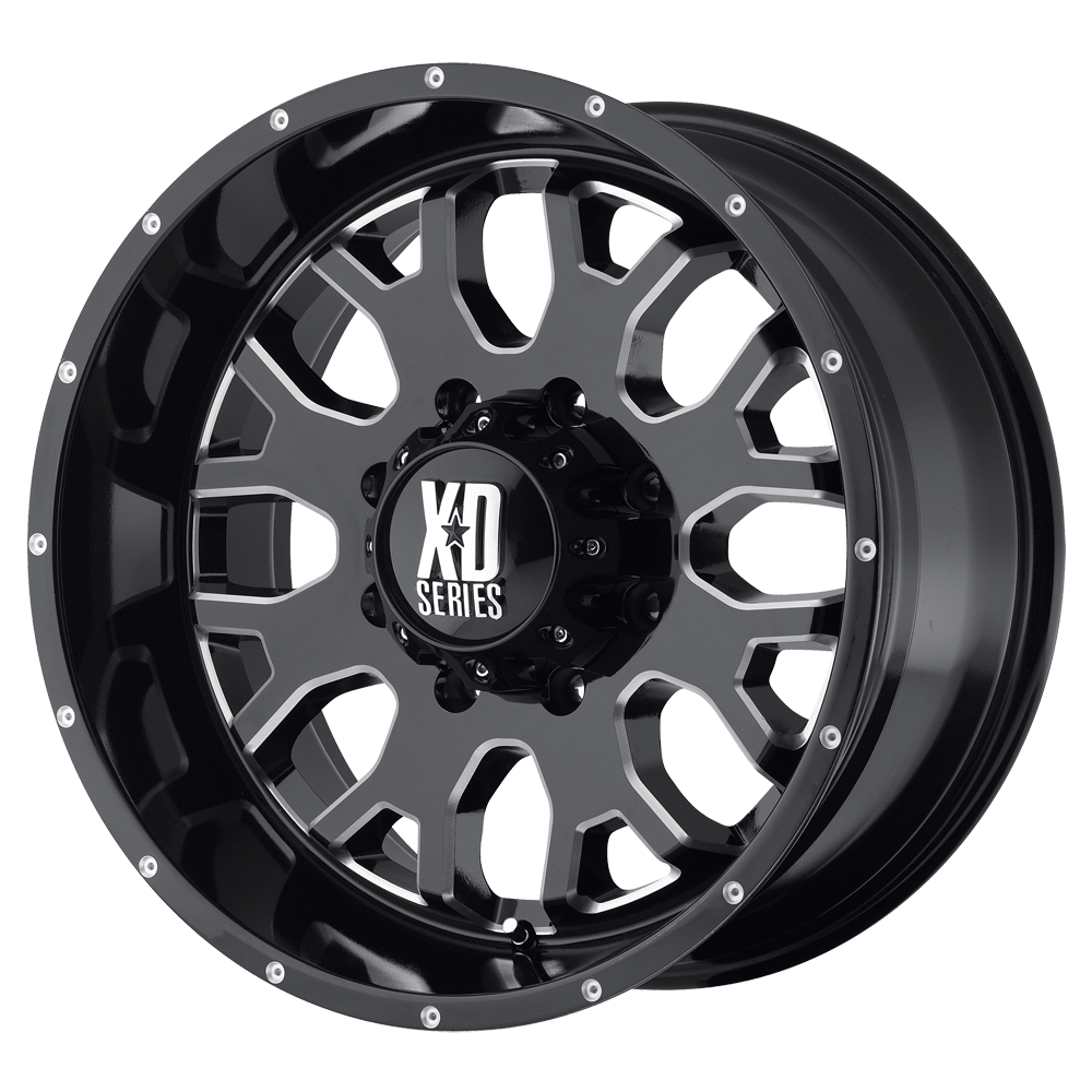 XD808 18X9 5X5.0 G-BLK MILL 00MM