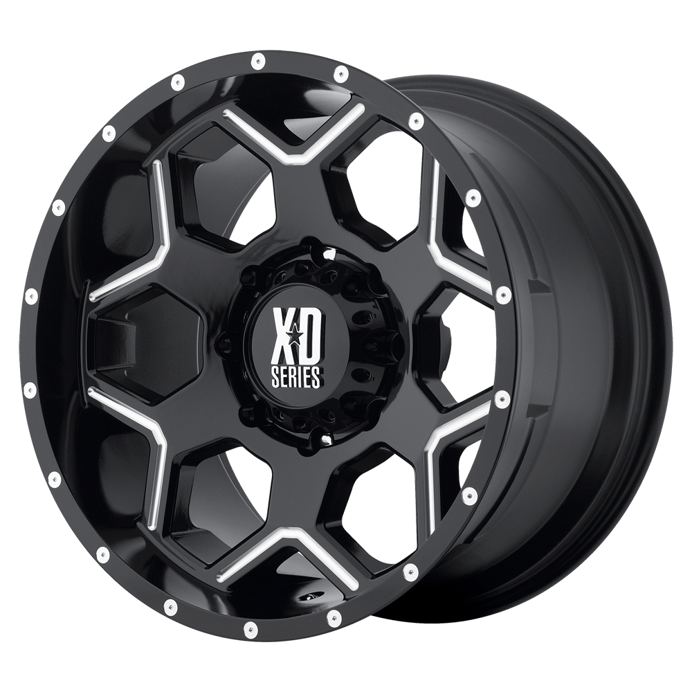 XD812 18X9 5X5.0 G-BLK MILL 18MM