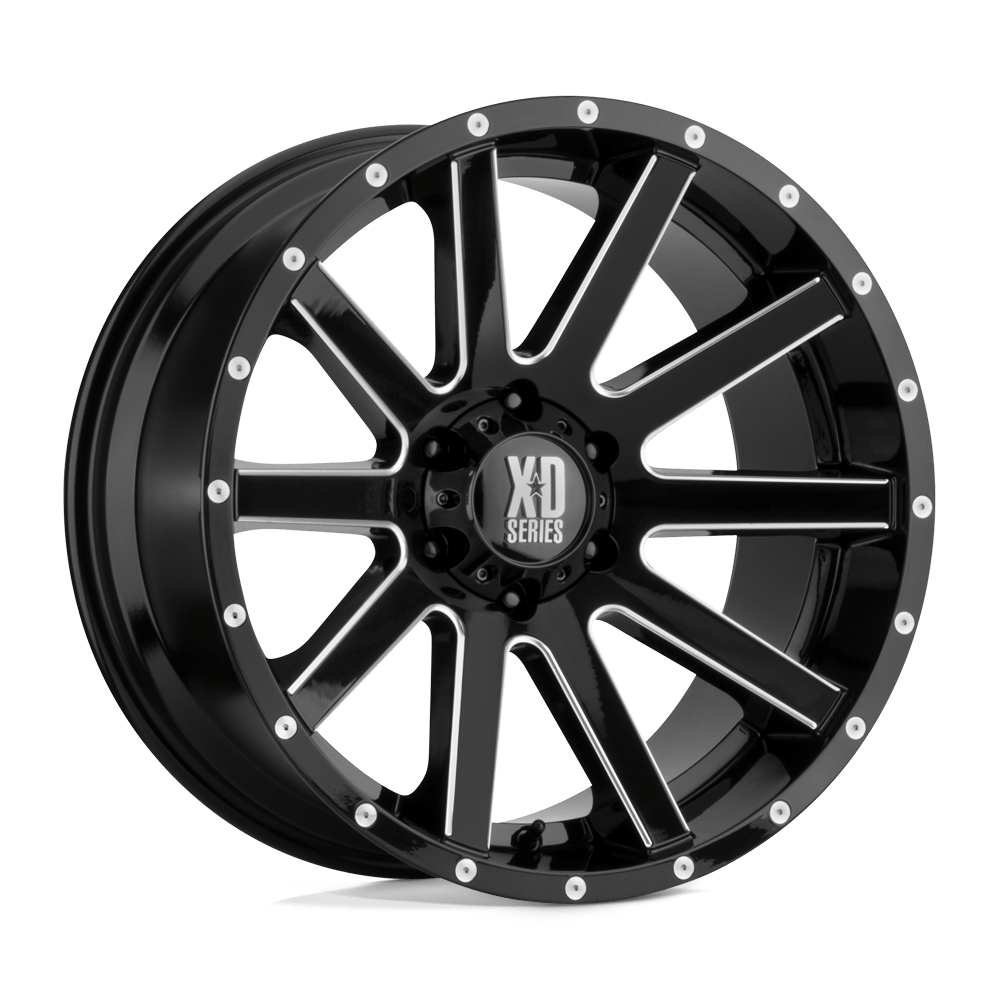 XD818 20X12 6X5.5 S-BLK MILL SP -44MM