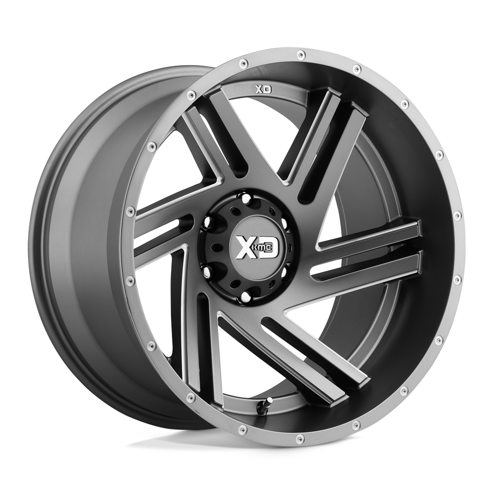 XD835 20X9 8X6.5 S-GRY MILL 18MM