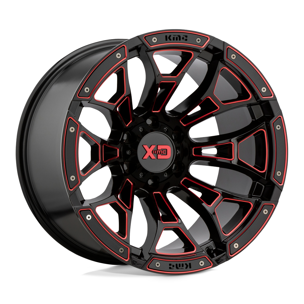 XD841 20X10 8X6.5 G-BLK MILL RTCC -18MM
