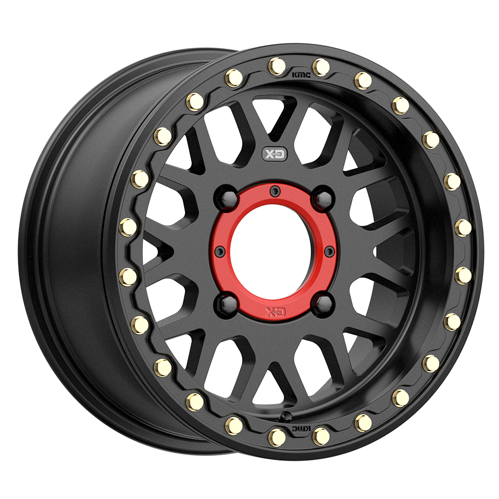 XS235 15X6 4X137 S-BLK 38MM