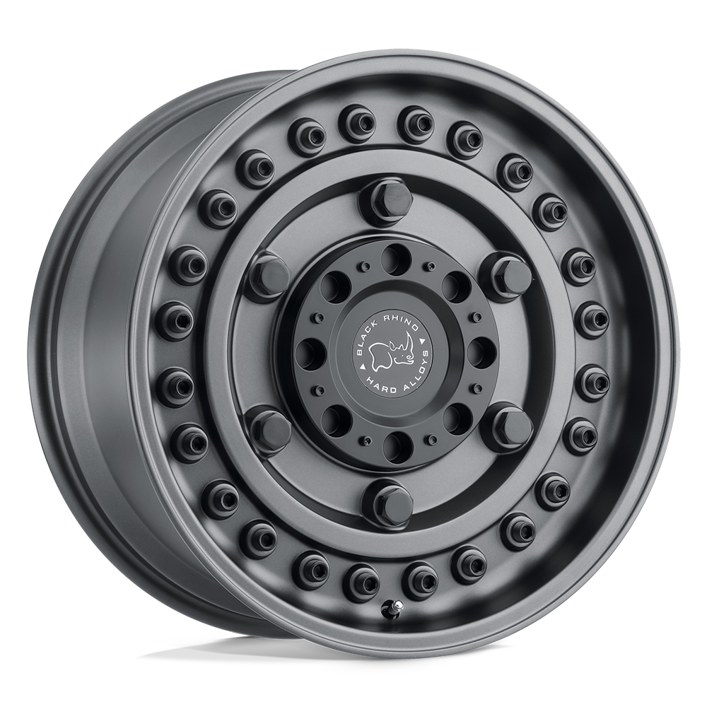 BRARY 17X9.5 8X180 GNBLK 6MM