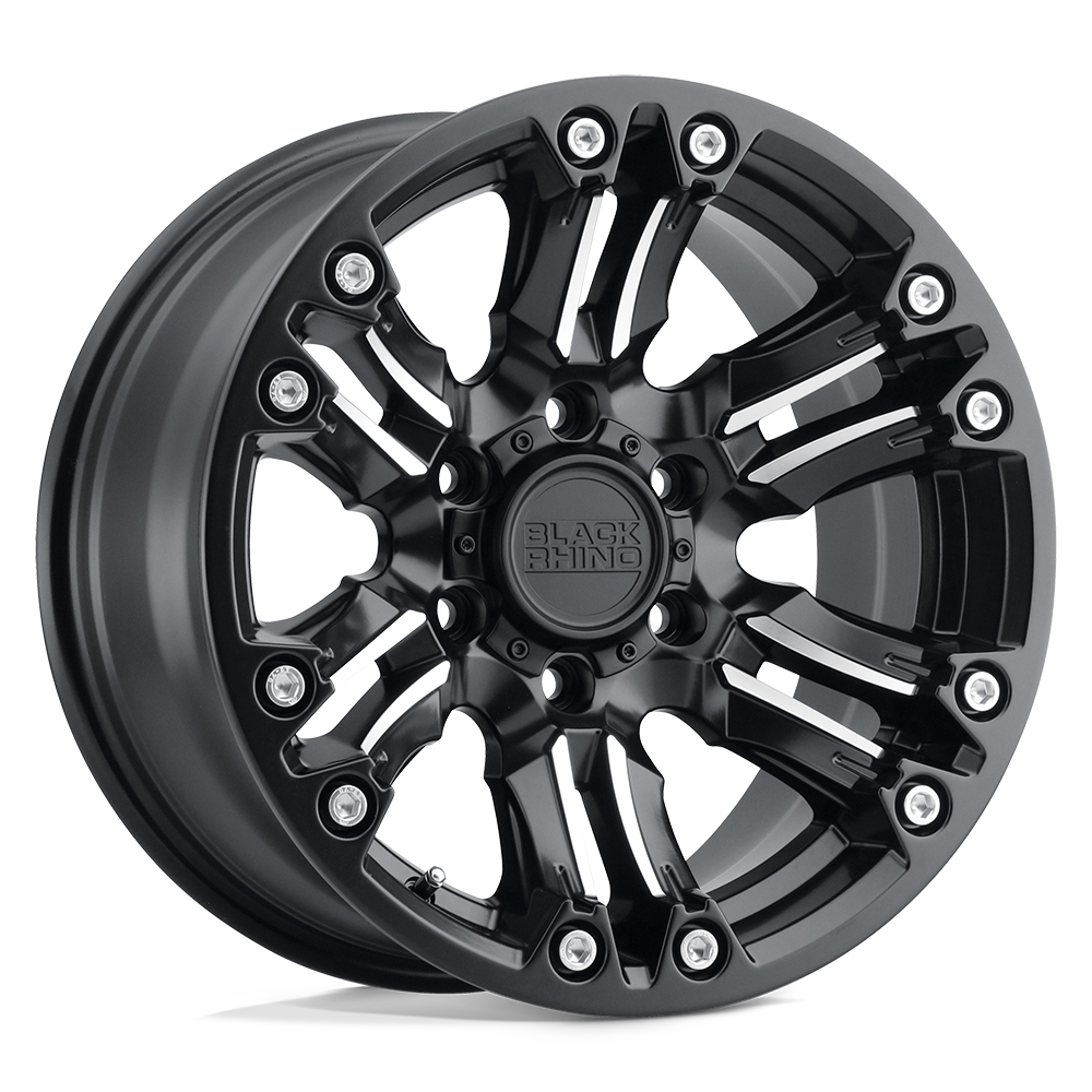 BRASG 20X9.5 6X135 M-BLK-MCH 12MM