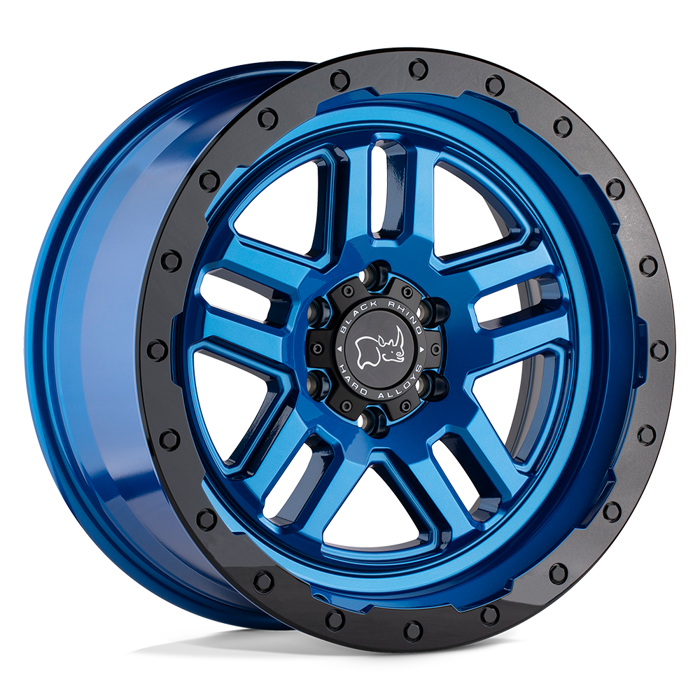 BRBTW 18X9.5 6X5.5 DRBR-BLU-BLKLP 12MM