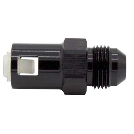 Fleece 3/8" Quick Connect to -8AN Male Adapter for OEM Sending Unit - 03-18 Dodge