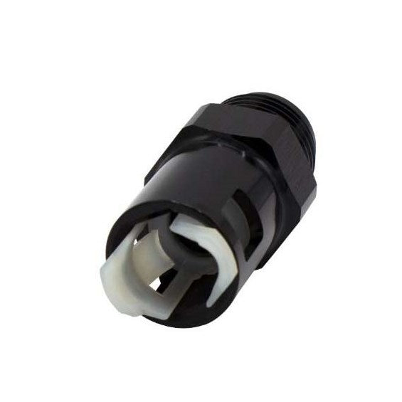 Fleece 3/8" Quick Connect to -8AN Male Adapter for OEM Sending Unit - 03-18 Dodge