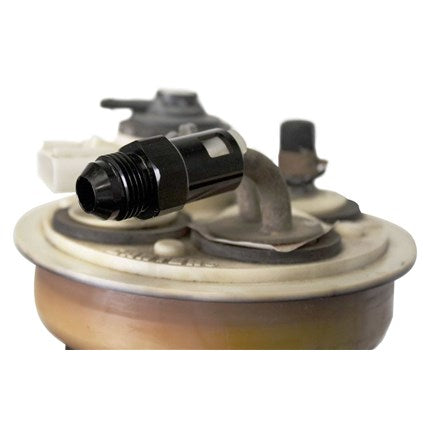 Fleece 3/8" Quick Connect to -8AN Male Adapter for OEM Sending Unit - 03-18 Dodge