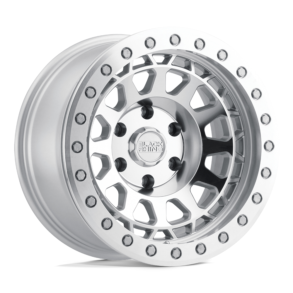 BRPRM 17X8.5 8X6.5 SLVR-MIR -38MM