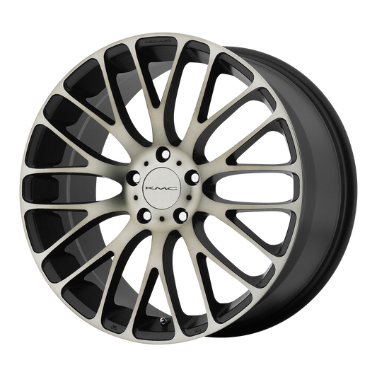 KM693 18X8 5X4.25 S-BLK TINTED 40MM