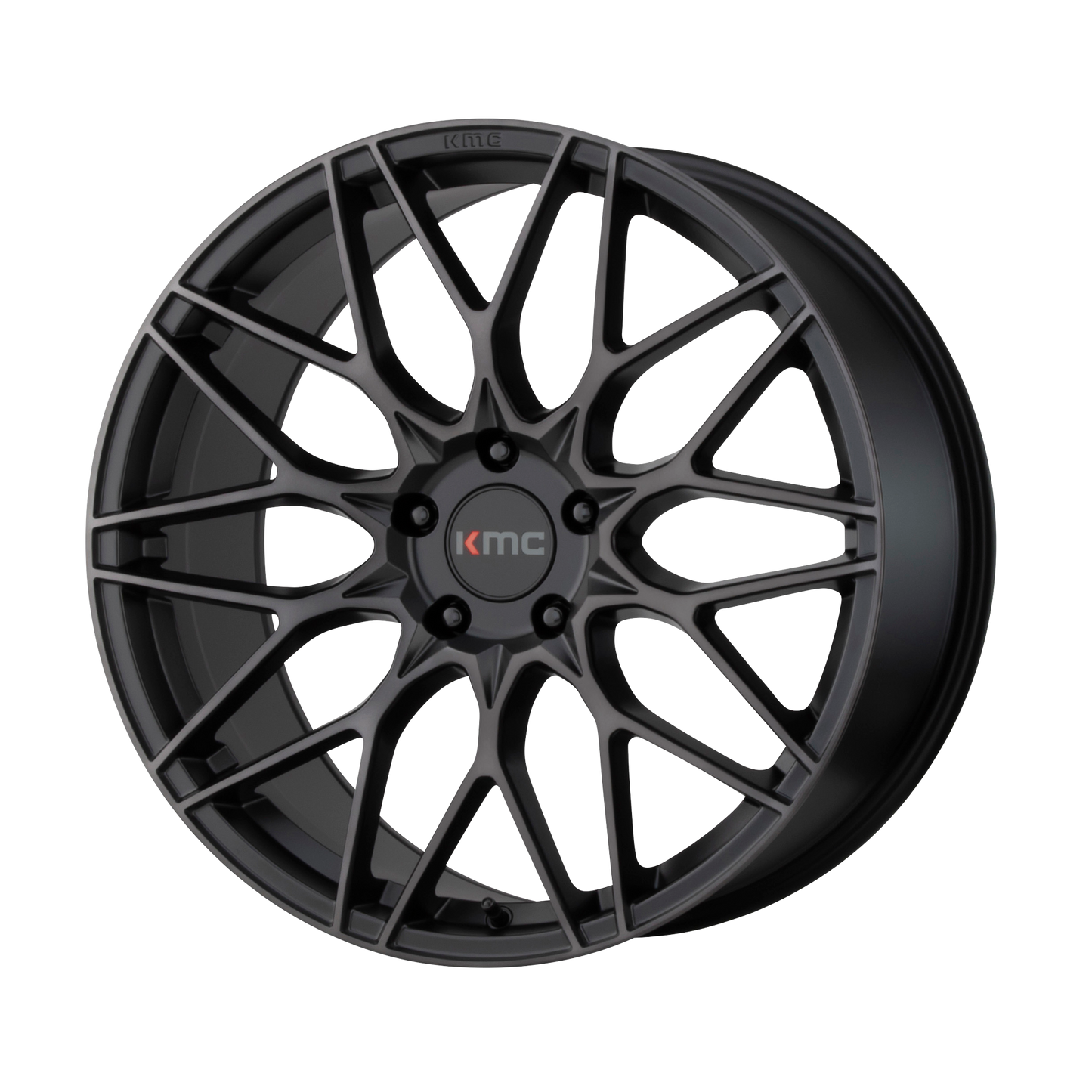 KM713 20X8.5 5X112 PHANTOM BLK 35MM