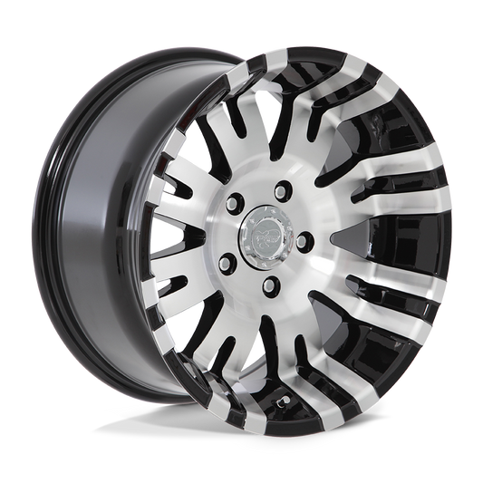PXA1 18X9.5 8X6.5 G-BLK MACH -19MM