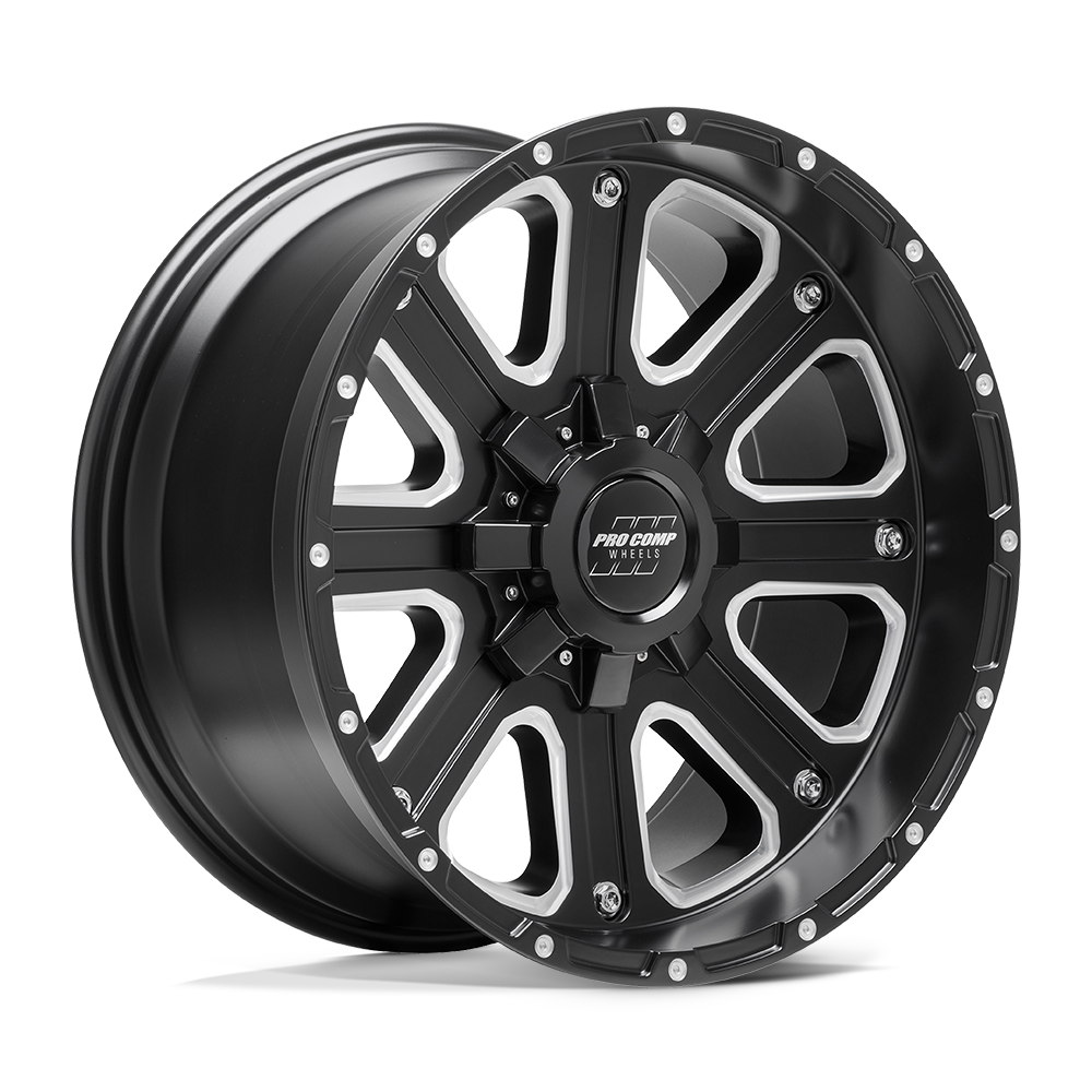 PXA72 17X9 6X135/5.5 S-BLK MILL -6MM