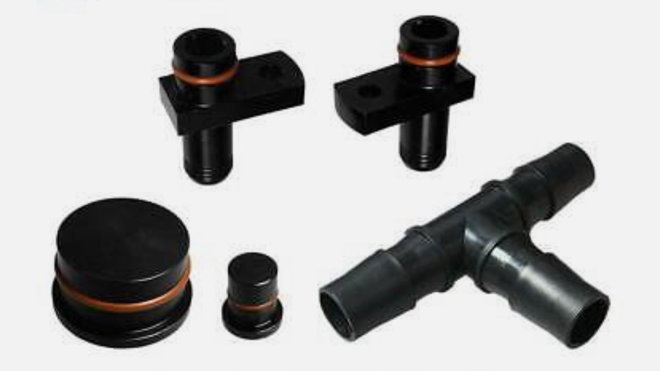 LLY/LBZ/LMM Duramax PCV Reroute Kit w/ Resonator Plug