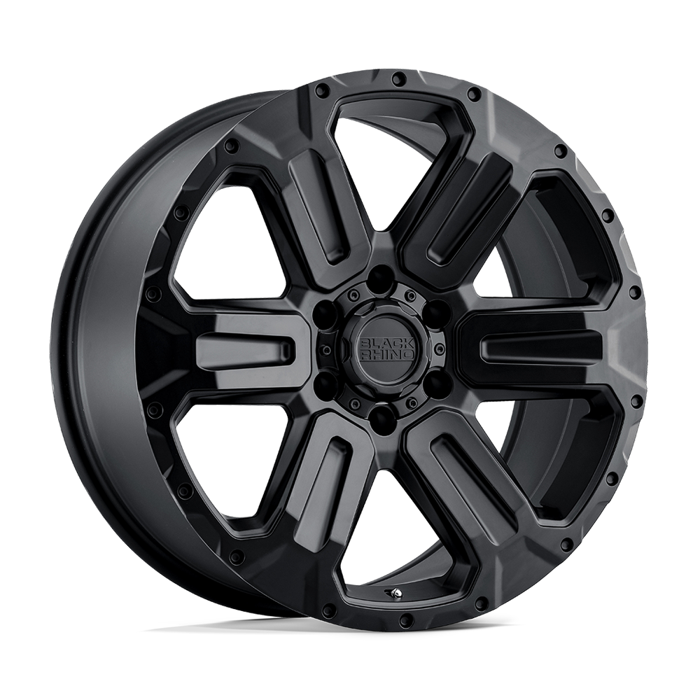 BRWKA 17X8.5 6X5.5 M-BLK -18MM