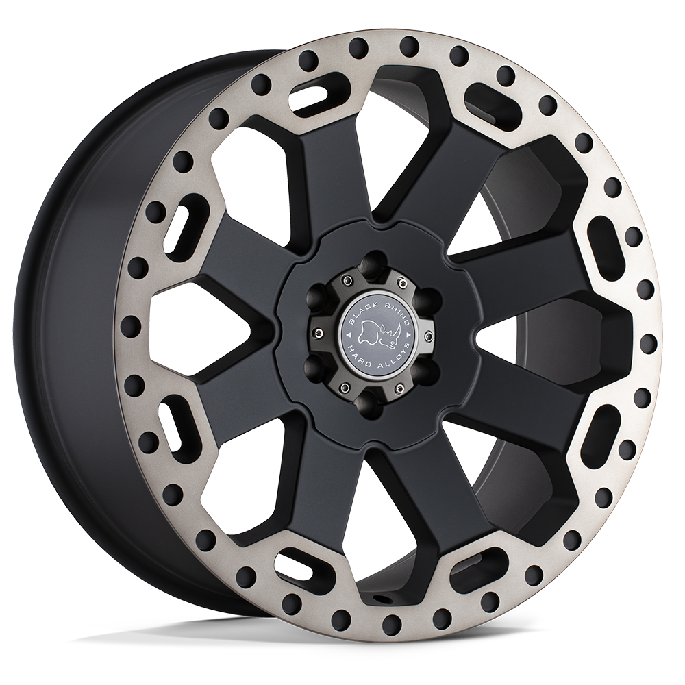 BRWAR 18X9 8X180 M-BLK-MCH-DDTLP -12MM