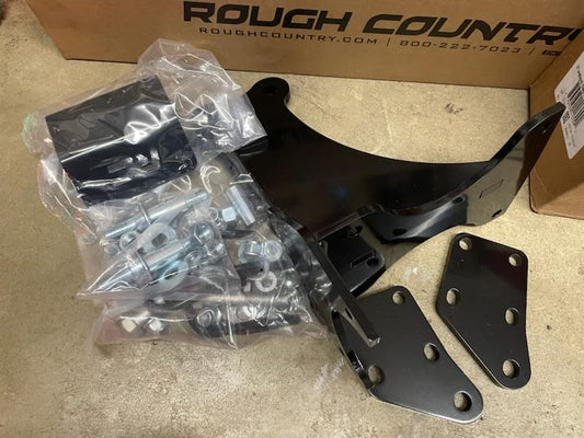 2005-2022 F-250/F-350 Rough Country N3 Steering Stabilizer Kit w/out Stabilizer Shocks (NEW OPEN BOX)