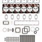 TrackTech Complete Top End Cylinder Head Gasket / Studs Service Kit for 89-98 5.9L Cummins 12V