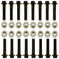 TrackTech Exhaust Manifold Bolts for 03-10 6.0L Powerstroke