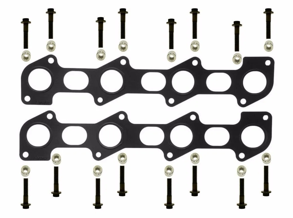 TrackTech Exhaust Manifold Gaskets + Bolts for 03-10 6.0L Powerstroke
