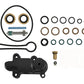 TrackTech Billet Adjustable Fuel Pressure Regulator Kit Black for 03-07 6.0L Powerstroke