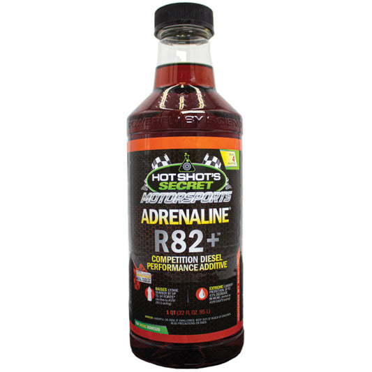 Hot Shot's Secret Adrenaline R82+ Diesel Racing Fuel Additive