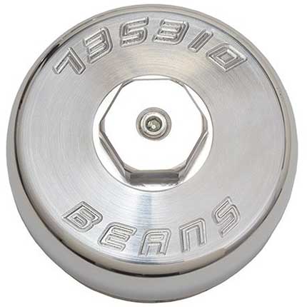 Beans Diesel Billet Upper Fuel Filter Cap (6.4 Large) - 08-10 Ford Powerstroke