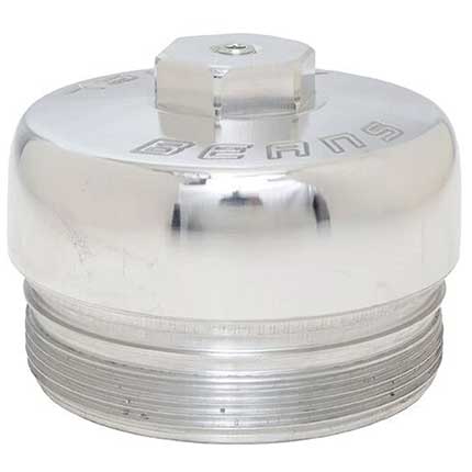 Beans Diesel Billet Upper Fuel Filter Cap (6.4 Large) - 08-10 Ford Powerstroke