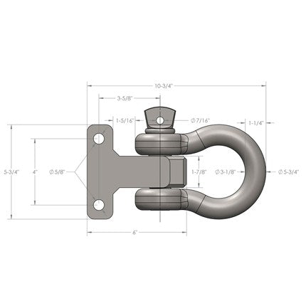 BulletProof Extreme Duty Adjustable Shackle Attachment
