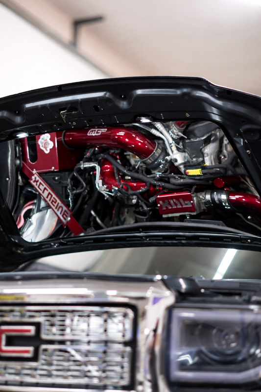 Hood Mirror For 17 to 19 GMC 2500/3500