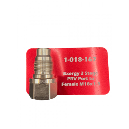 Exergy 6.7/LLY/LBZ/LMM PRV Port to Female M18x1.5