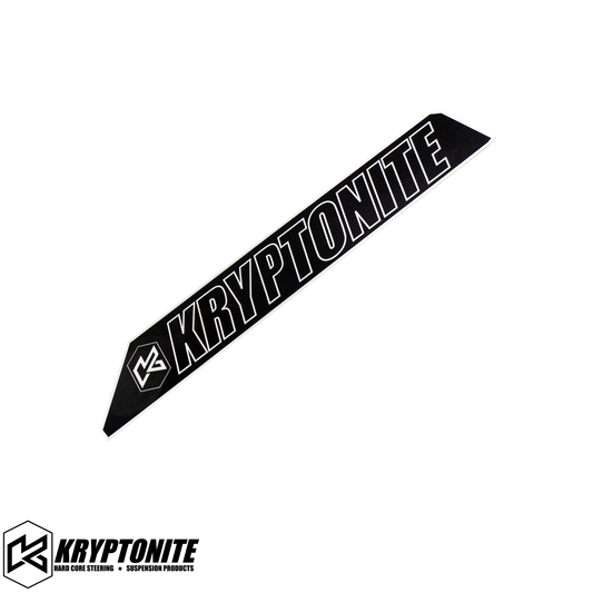 KRYPTONITE UPPER CONTROL ARM LOGO PLATE