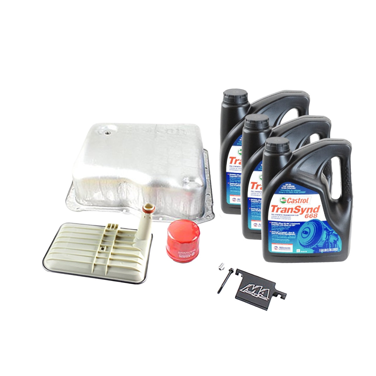 Allison 1000 Deep Pan Kit 3 Gal Transynd and Filter Lock, Duramax | 2001 - 2019