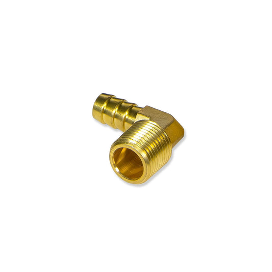 1/2 Inch NPT-M to 1/2 Inch Barb 90 Degree PPE Diesel
