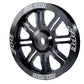 Dual Fueler Pulley Wheel 816 GM Aluminum Black PPE Diesel