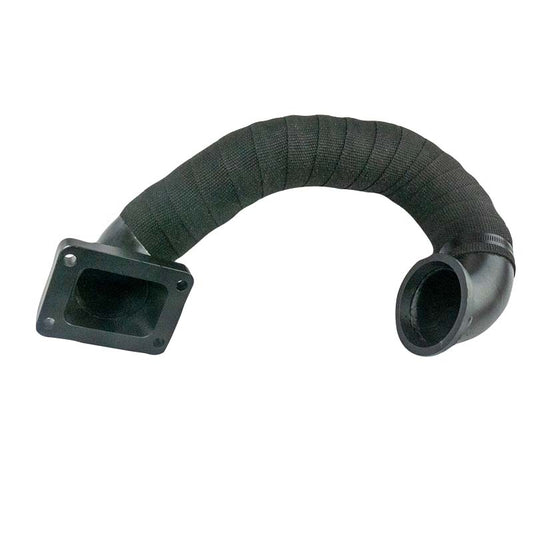 Dodge 2nd Gen Hot Pipe Wrapped and Painted