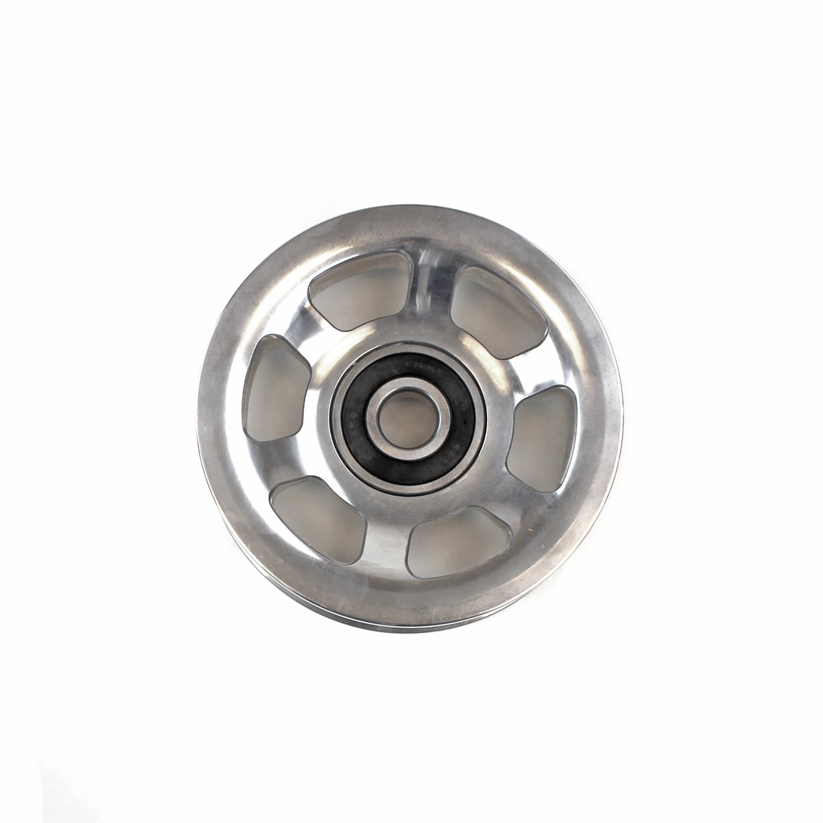 Common Rail Cummins Billet Idler Pulley-4.5" Clear Anodized