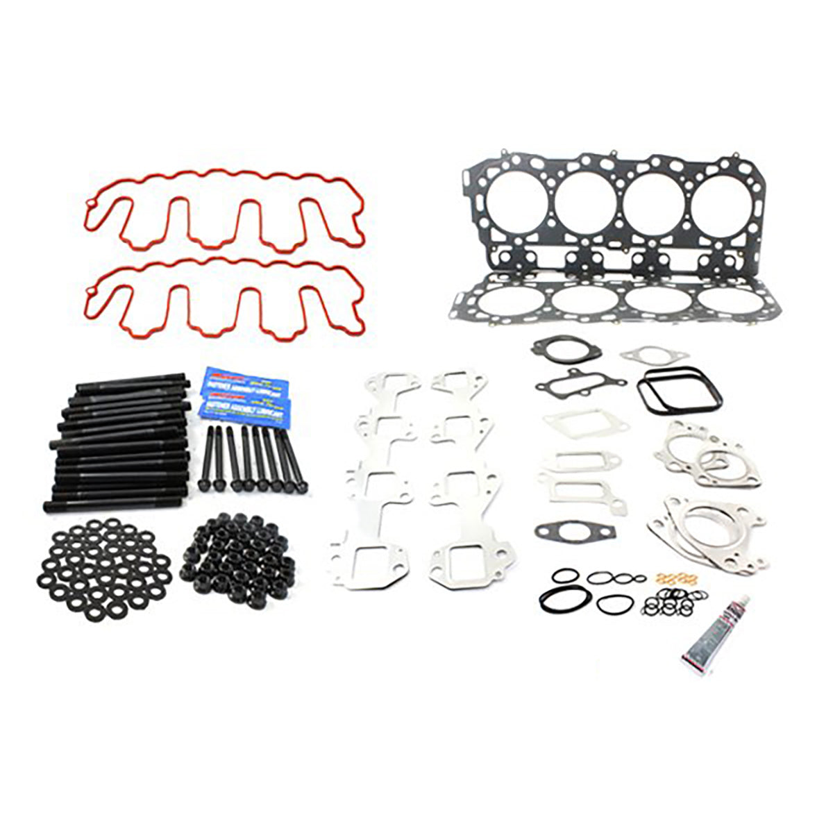 Duramax Head Gasket Kit - LLY, LBZ, LMM Kit, ARP Studs, No Head Gaskets