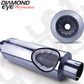 Exhaust Muffler 4 In. Inlet/Outlet Louvered Packed Muffler 24 In. Body 7 In. Case Stainless Diamond Eye