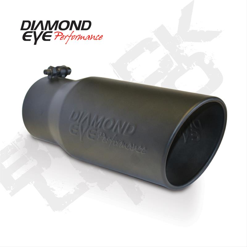 Exhaust Pipe Tip 4 Inlet X 8 Outlet X 18 Rolled Angle Powdercoat Stainless Exhaust Tip Diamond Eye