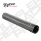 Diesel Muffler Replacement 27 Inch 4 Inch Inlet/Outlet Stainless Performance Muffler Replacement Diamond Eye