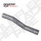 Exhaust Muffler 4 Inch Inlet/Outlet 35 Inch Steel 04.5-Early 07RAM 2500/3500 Performance Series Diamond Eye
